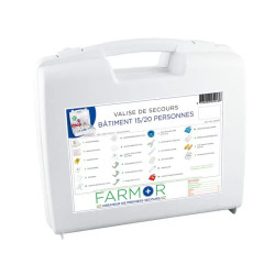Coffret de secours bâtiment 15 à 20 personnes
