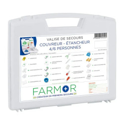 Valise de secours couvreur &amp; étancheur 4 à 6 personnes