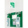 Station oculaire murale de 2 flacons