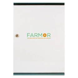 Armoire à pharmacie moyen modèle en tôle vide