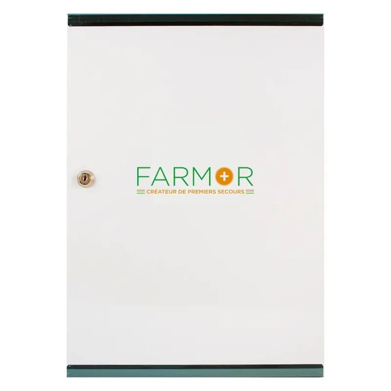 Armoire à pharmacie moyen modèle en tôle vide