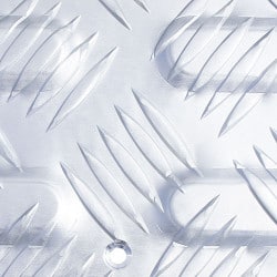 Bande d'aide à l'orientation PMR - Aluminium - Lot de 5