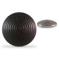 Clou podotactile en acier zingué noir - Antico - Lot de 1000