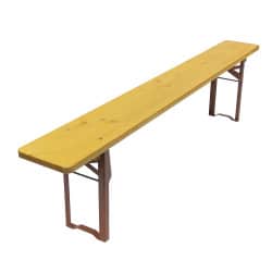 Banc pliant bois massif - Salle des fêtes & Réfectoire