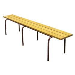 Banc empilable bois à lattes - Salle des fêtes & Vestiaire de sport