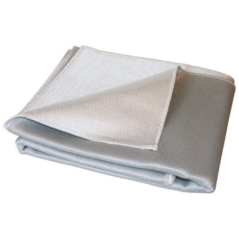 Toile anti chaleur 1200°C en fibre de verre enduit polyuréthane