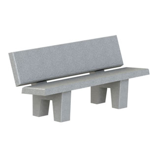 Banc béton