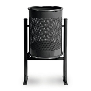 Corbeille de ville métal