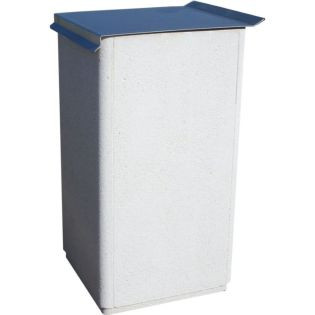 Corbeille de ville béton