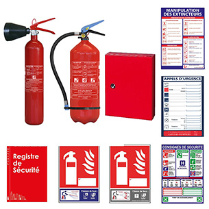 Kit incendie entreprise