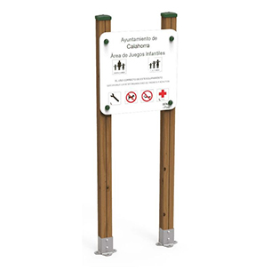 Panneau réglementaire aire de jeux