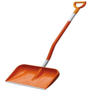 Pelle à neige, poussoir et racloir