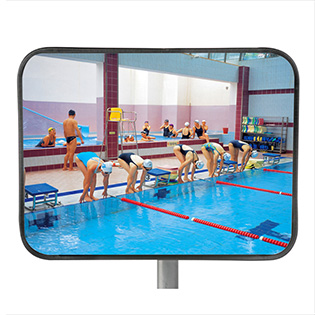 Miroir de surveillance piscine