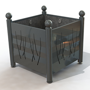 Jardinière de ville