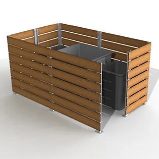 Abri poubelle & Cache conteneur