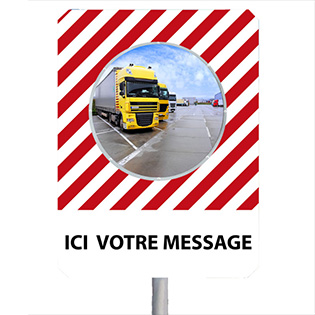 Miroir pour voie privée