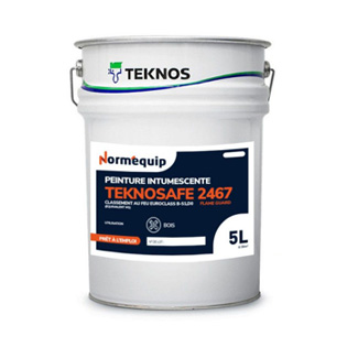 Peinture intumescente bois