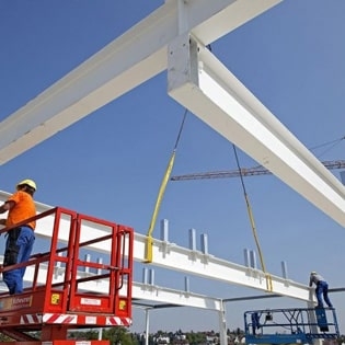 Peinture intumescente acier, galva