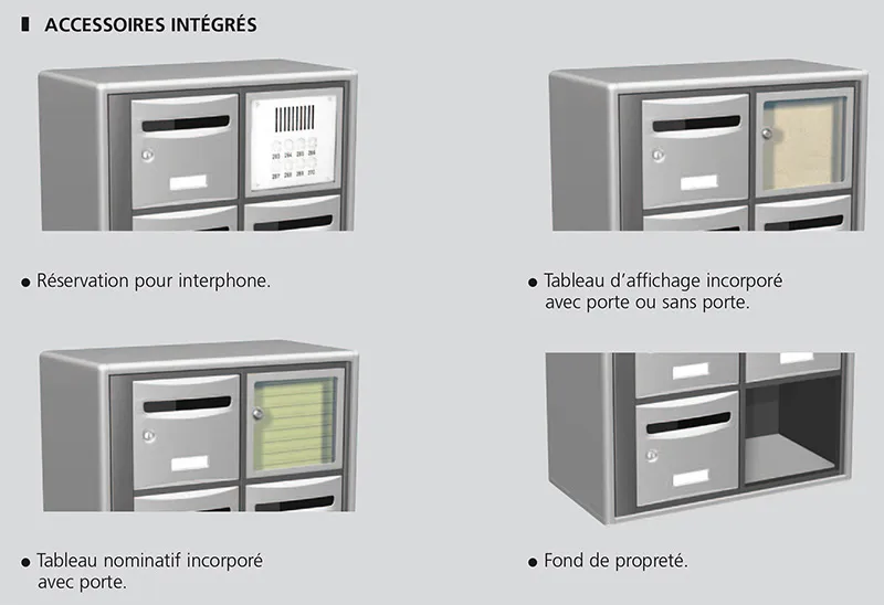 accessoires boite aux lettres