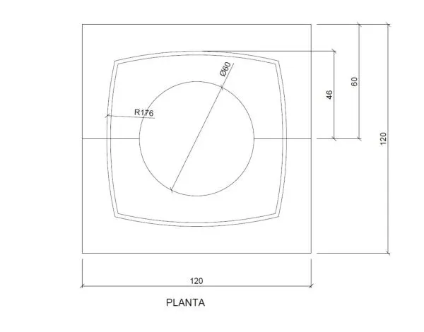 Schéma Entourage d'arbre en béton Magourban TV
