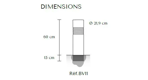 Dimensions borne Serem Elégance
