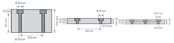Dimensions butoir de quai Wattelez Pargom