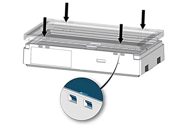 Etape 10 pose en drapeau BAES et LSC Lumio
