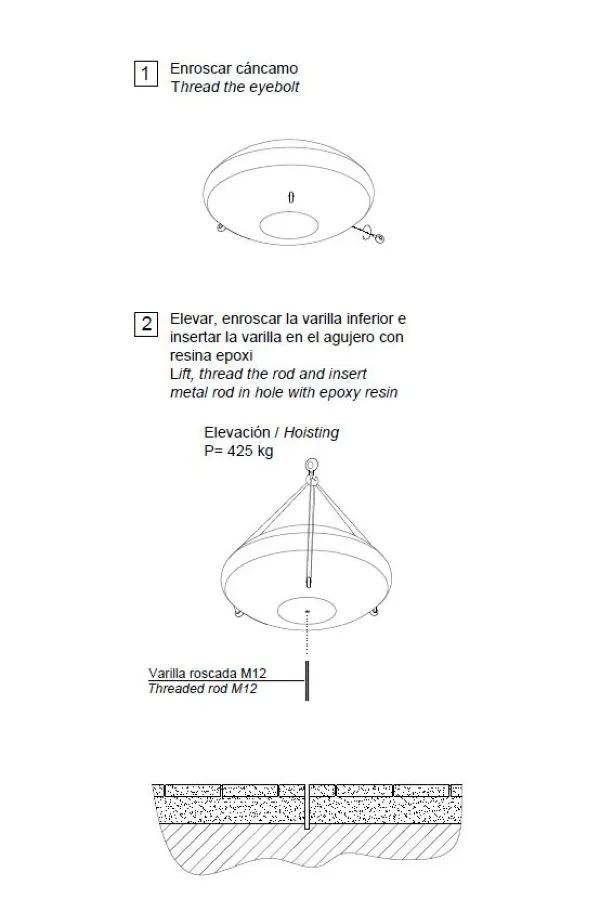 Mode d'emploi banc béton Magourban Confeti