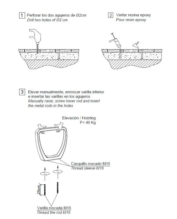 Mode d'emploi parking vélo en béton Magourban Tube byke