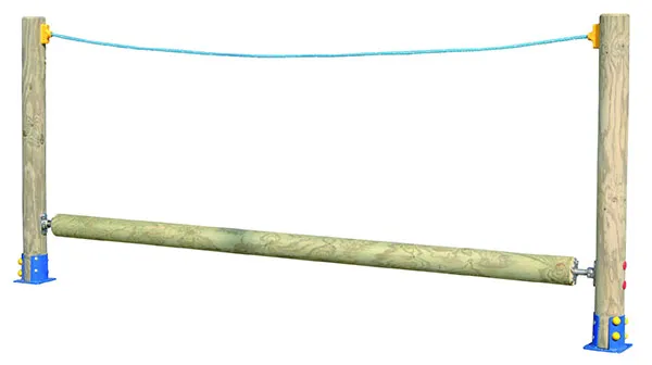 jeu d'équilibre sur rouleau pour collectivités