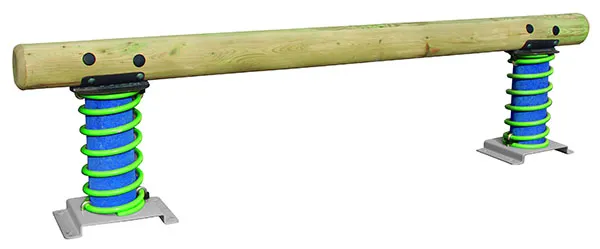 jeu d'équilibre sur ressort pour collectivités