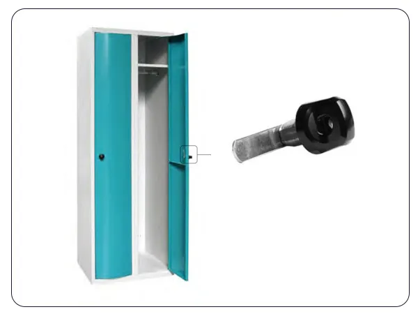 moraillon porte cadenas debrayable casier vestiaire