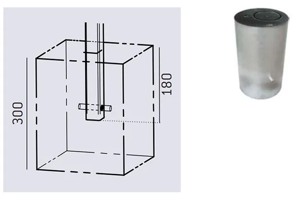 Plan de scellement pour potelet carrefour
