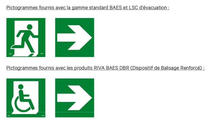 Pictogramme LSC RIVA