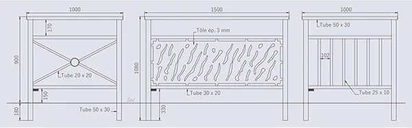 shémas 3 types de barrières 