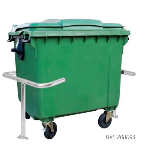 Utilisation des arceaux pour conteneurs poubelle Utilisation des arceaux pour conteneurs poubelle