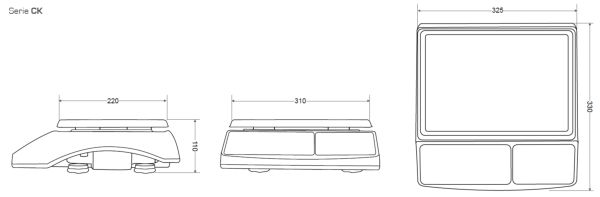 Vue ensemble de la balance comptable Gram CK 