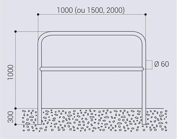 Vue éclatée arceau de sécurité