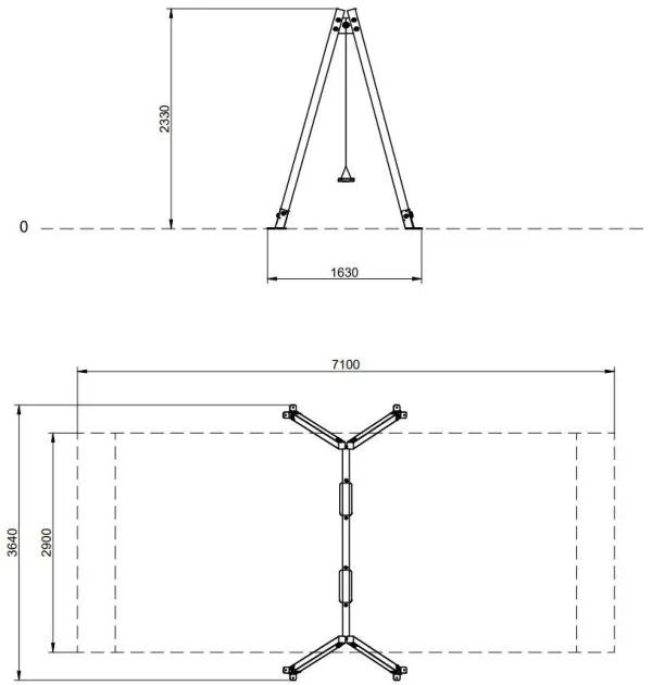 vue ensemble balancoire benito reb 2