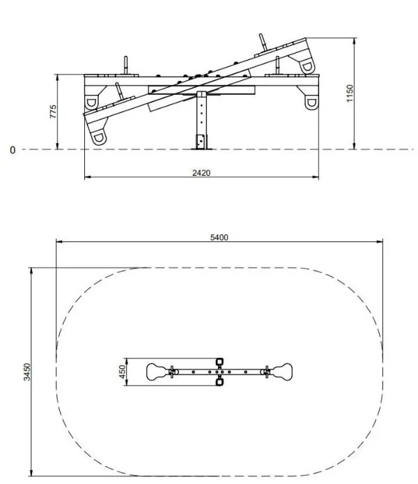 vue ensemble jeu ressort benito lar