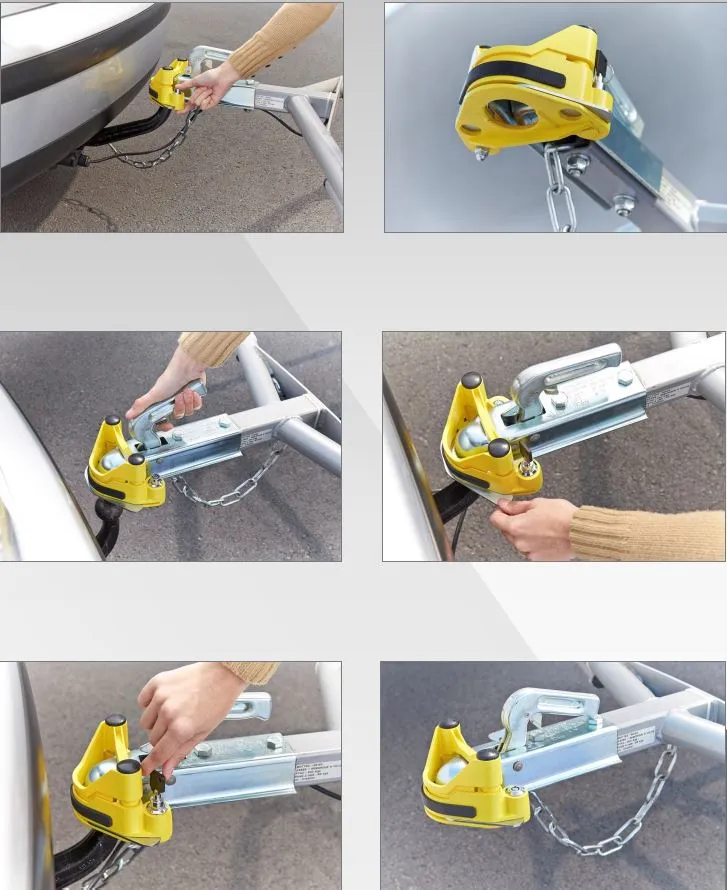 Dimensions mode d'emploi de l'antivol permanent pour remorque Schéma notice antivol permanent pour remorque