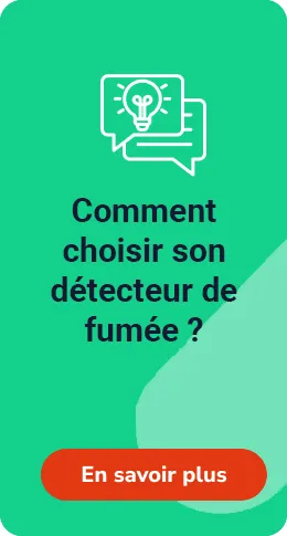 Détecteur de fumée à piles lithium
