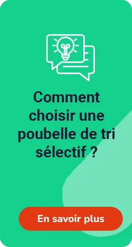 Corbeille de ville tri sélectif