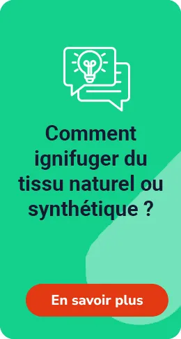 Ignifuger du tissu synthétique